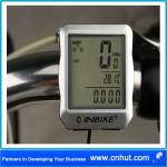 Silver Waterproof Cycling Bicycle Bike Computer Odometer Speedometer W/ Luminous-
