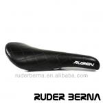 Quilted Black Saddle Fixed Gear-
