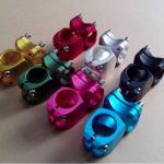 Colored Alloy Short Fixie Bike Stem/Fixed Gear Bicycle Short Stem/Pls Contact us for Wholesale