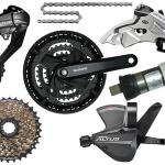 mountain bicycle groupset/mtb Altus M370 9 speed groupset/mountain bike kits-Altus M370