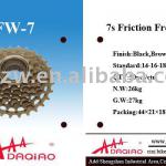 bike components 7 speed freewheel