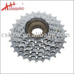 bicycle spare part 6 speed index freewheel 14-28 range