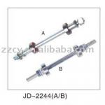 High grade quality steel axle used for bicycle hubs-