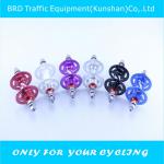 Sealed bearings colorful bicycle hub track