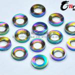 Rainbow Titanium Ti brake washer-