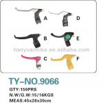 bicycle coloured laser brake levers use for 26&quot; bike-TY-NO,9065/9066