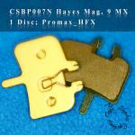 2014 NEW MTB Disc Brake Pads for Hayes HFX-Mag Series, HFX-9 Series, MX1, 2014 NEW Sintered Pads-CSBP007N