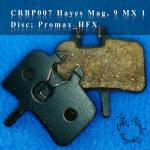 MTB Disc brake Pads for Hayes HFX 9/NINE/MAG Plus Disc Brake, Resin-CRBP007
