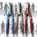 700C fixed gear bike fork,many color,steel or cr-mo steel-KB-700C-PT9