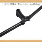 EHM02-Carbon Mountain Bicycle Integrate Stem and Handlebar, 600mm/620mm, 3k/UD Mountain Bike Handlebar, Free Shipping!