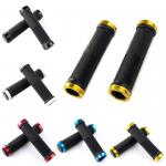 1 Pair MTB Bike Bicycle Cycling Tube Type Lock On Handlebars Rubber Grips Ends-SC-0L463F