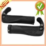2 x Bicycle Rubber + Aluminum Alloy Handlebar Grips Accessory