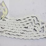 KMC Z410 White Stainless Steel Bulk Bicycle Chain-Z410