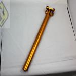 X-TASY 350mm Anodized Gold Alloy Bike Seat Post SM-4600