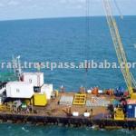 Accommodation Crane barge for charter