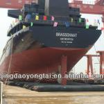 Evergreen Cargo ship launching airbags-yt-7