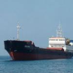 Small cargo ship-