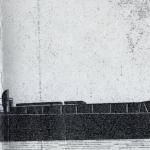 Self-moving dry cargo ship