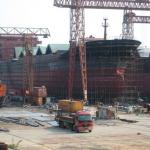 a newly built cargo ship (23800DWT)-