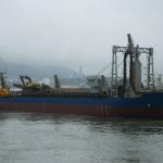 4,500 Cbm sand carrier barge +pusher tug boat for sale