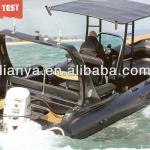 Liya 6.6m rescue rib boat motor boat