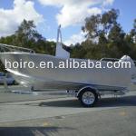 deep-v front contral aluminum f boat with steering