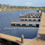 steel structure floating dock-deli-cs01