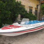 520m Fiberglass Motor Boat/ Fiberglass transportation boat w motor-kt-520