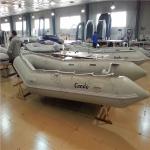 CE 270cm Cando Hypalon/PVC Inflatable slat-floor fishing boat for sale
