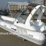 CE RIB fiberglass tenter inflatable boat rubber boat-ZY-RIB-580