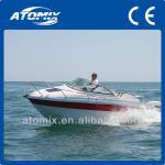 6m CE approved Fiberglass boat with outboard engine (600 Sports Cuddy)