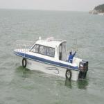 SANJ powerful fiberglass Cabin Cruiser/Patrol boat 760-760
