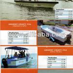Fiberglass Leisure Boat-