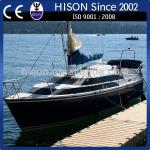 Hison manufacturing brand new challenging relaxing house boat-sailboat