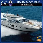 New style electric start fiberglass speed yacht