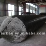 marine rubber airbag for ship launching or landing-