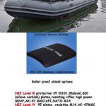 Inflatable bullet proof Military craft 525m-
