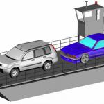 CAR FERRY (with 1 ramp)