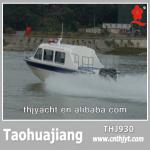 THJ930 8 Seats Fiberglass Crew Boat on Sale-