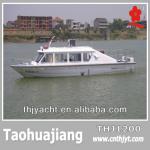 THJ1200 Cheap Chinese Passenger Boat Fiberglass-