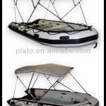 light weight durable inflatable boat with tent for sale