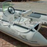 &quot;V &quot; Aluminum Floor Inflatable boat-TCS-330