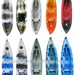 hot selling LLDPE one person sit on top fishing kayak