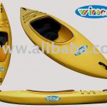 Recreational kayak, 1 person kayak, plastic kayak