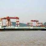 Self-propelled deck barge(barge, deck barge,used barge)-