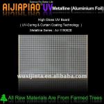High gloss UV board - Metallic film laminated MDF-