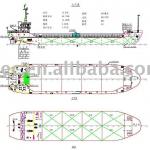 2500 ton self-proprelled Barge-