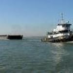 Tugboat and Barge-