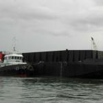 Tug Boat and Barge-