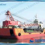 48m self propelled barge with crane and spudcan-